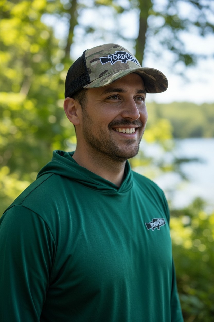 Fishing Shirt - Kelly Green - Image 4